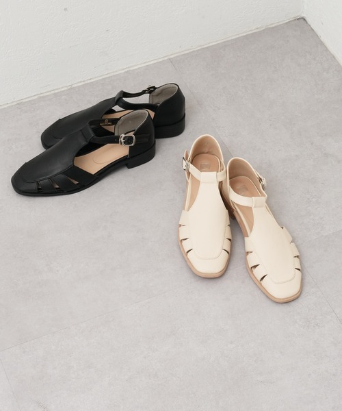 WEB・一部店舗限定/グルカフラットシューズ