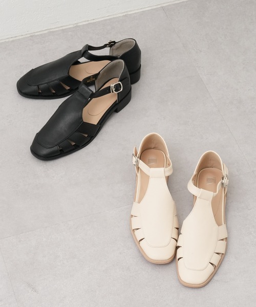 WEB・一部店舗限定/グルカフラットシューズ