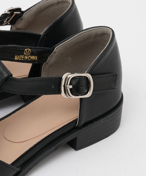 WEB・一部店舗限定/グルカフラットシューズ