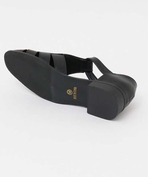 WEB・一部店舗限定/グルカフラットシューズ