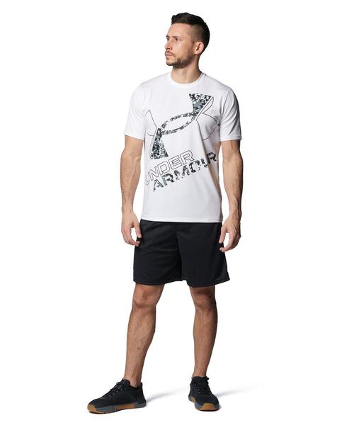 UNDER ARMOUR(アンダーアーマー)の「UAテック ショートスリーブTシャツ 〈エクストララージロゴ〉(トレーニング/メンズ)(Tシャツ/カットソー・メンズ・ネイビー/ホワイト/ブラック×ホワイト/ブラック×レッド・M/XXL/L/XL/S/3XL)」の6枚目の写真