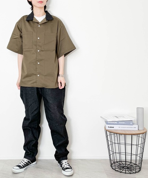 Ritzy（リッツィー）の「12オンス ワイドテーパード 5ポケット デニムパンツ（デニムパンツ・メンズ・ブルー系その他/インディゴブルー/ブラック系その他/ブラック系その他2/ブルー系その他2・LARGE/X-LARGE/MEDIUM）」の15枚目の写真