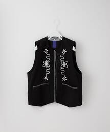 CITEN | ＜CITEN＞エンブロイダリー アート ベスト(ベスト)