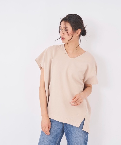 Ocean Pacific（オーシャンパシフィック）の「【OP:オーピー】レディース半袖Tシャツ（Tシャツ/カットソー・レディース・ベージュ/グリーン/イエロー・MEDIUM）」の8枚目の写真