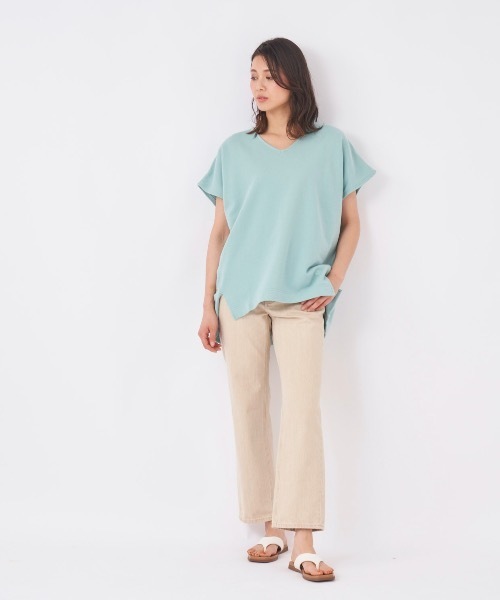 Ocean Pacific（オーシャンパシフィック）の「【OP:オーピー】レディース半袖Tシャツ（Tシャツ/カットソー・レディース・ベージュ/グリーン/イエロー・MEDIUM）」の14枚目の写真