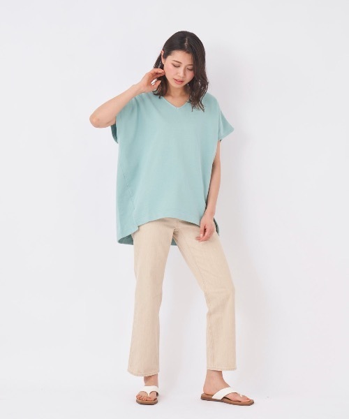 Ocean Pacific（オーシャンパシフィック）の「【OP:オーピー】レディース半袖Tシャツ（Tシャツ/カットソー・レディース・ベージュ/グリーン/イエロー・MEDIUM）」の16枚目の写真