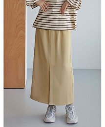 Re:EDIT | [2024SS COLLECTION][低身長/高身長サイズ有]カットツイルセンターベンツスカート(スカート)