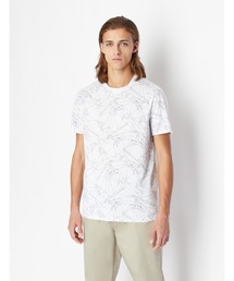ARMANI EXCHANGE | 【A|X アルマーニ エクスチェンジ】オールオーバーイーグルロゴ　半袖クルーネックTシャツ/REGULAR(Tシャツ/カットソー)