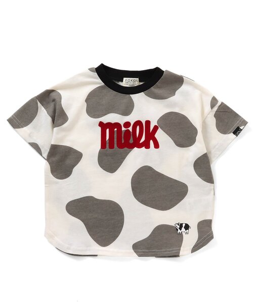 F.O.KIDS(エフオーキッズ)の「チロルチョコ4柄Tシャツ(Tシャツ/カットソー・キッズ・ブラック/ブラウン/キナリ/オレンジ・90/110/100/80/120/140/130)」の9枚目の写真