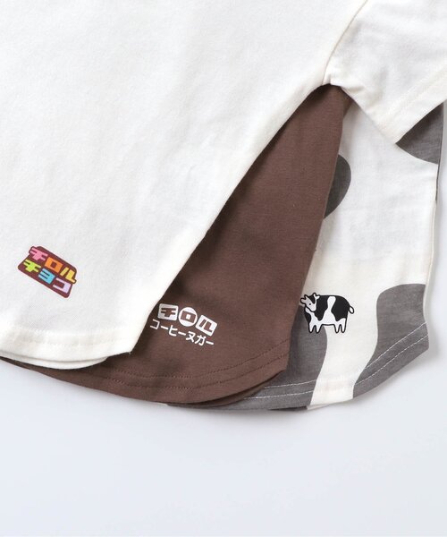 F.O.KIDS(エフオーキッズ)の「チロルチョコ4柄Tシャツ(Tシャツ/カットソー・キッズ・ブラック/ブラウン/キナリ/オレンジ・90/110/100/80/120/140/130)」の8枚目の写真