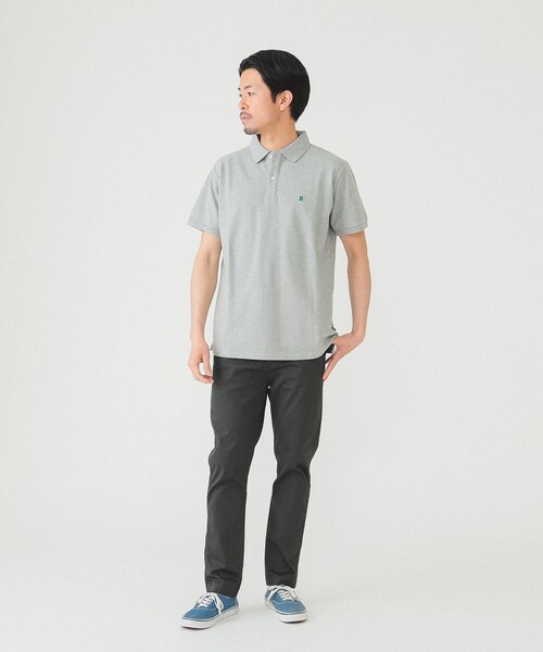 BEAMS（ビームス）の「BEAMS / ワンポイント ストレッチ ポロシャツ（ポロシャツ・メンズ・ホワイト/ネイビー/トップグレー・XL/L/M/S）」の4枚目の写真