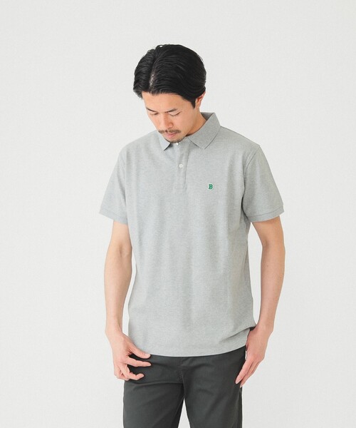 BEAMS（ビームス）の「BEAMS / ワンポイント ストレッチ ポロシャツ（ポロシャツ・メンズ・ホワイト/ネイビー/トップグレー・XL/L/M/S）」の10枚目の写真