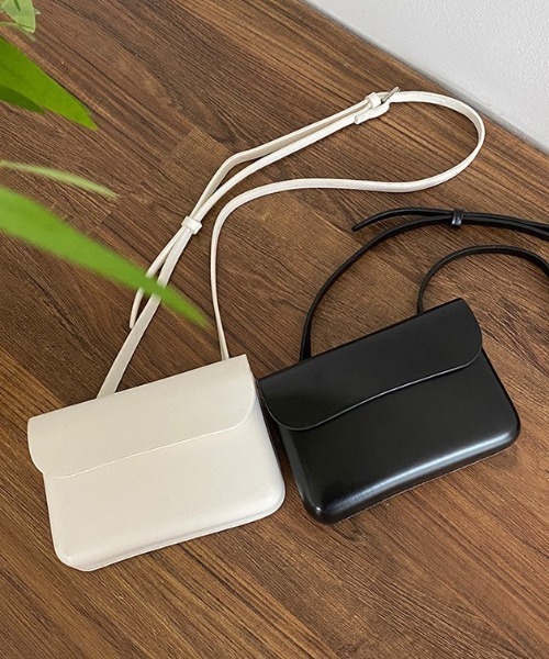 SETUP7(セットアップセブン)の「【SETUP7】PUレザーサッチェルバッグ ショルダーバッグ KNF(ショルダーバッグ・レディース・レッド/ホワイト/ブラウン/パープル/ブラック/イエロー・FREE)」の13枚目の写真