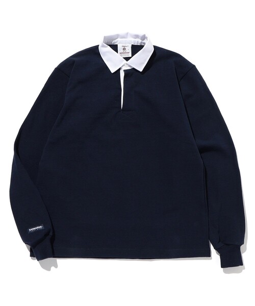 FREAK'S STORE（フリークスストア）の「【限定展開】BARBARIAN/バーバリアン Rugby Collar L/S Shirts