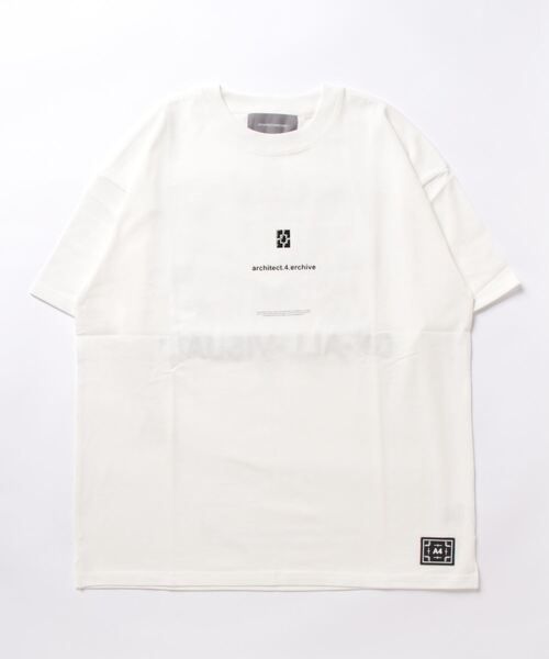 A4A（エーフォーエー）の「A4A/エーフォーエー/PEACOK FLOWERショートスリーブTシャツ（Tシャツ/カットソー・メンズ・ホワイト/ブラック・F）」の3枚目の写真