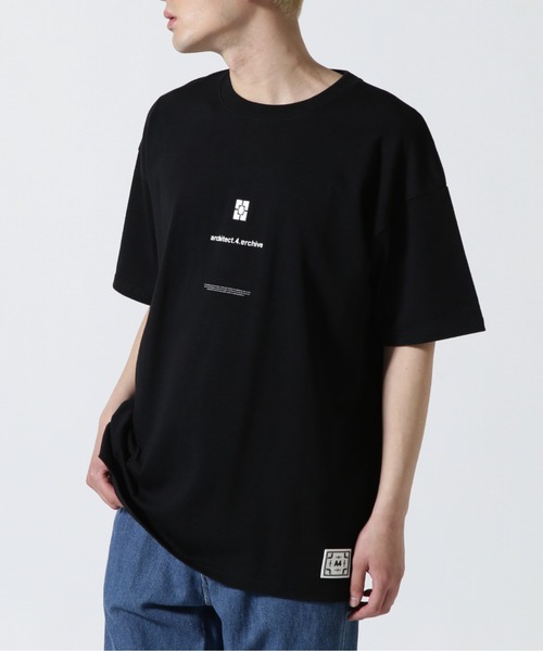 A4A（エーフォーエー）の「A4A/エーフォーエー/PEACOK FLOWERショートスリーブTシャツ（Tシャツ/カットソー・メンズ・ホワイト/ブラック・F）」の8枚目の写真