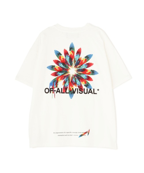 A4A（エーフォーエー）の「A4A/エーフォーエー/PEACOK FLOWERショートスリーブTシャツ（Tシャツ/カットソー・メンズ・ホワイト/ブラック・F）」の13枚目の写真