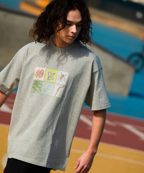 FIRST DOWN（ファーストダウン）の「コットン ジャージー 半袖 Ｔシャツ by lee qura（Tシャツ/カットソー・メンズ・ブラウン/グレー/ブラック/ホワイト・M/L/XL）」の3枚目の写真