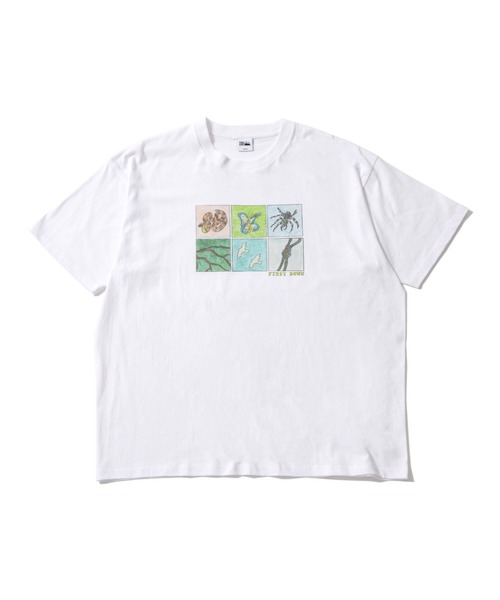 FIRST DOWN（ファーストダウン）の「コットン ジャージー 半袖 Ｔシャツ by lee qura（Tシャツ/カットソー・メンズ・ブラウン/グレー/ブラック/ホワイト・M/L/XL）」の13枚目の写真