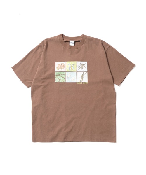 FIRST DOWN（ファーストダウン）の「コットン ジャージー 半袖 Ｔシャツ by lee qura（Tシャツ/カットソー・メンズ・ブラウン/グレー/ブラック/ホワイト・M/L/XL）」の15枚目の写真