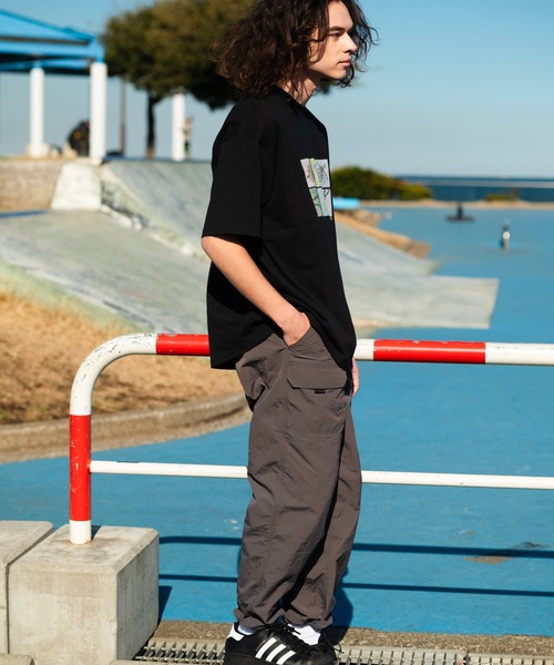 FIRST DOWN（ファーストダウン）の「コットン ジャージー 半袖 Ｔシャツ by lee qura（Tシャツ/カットソー・メンズ・ブラウン/グレー/ブラック/ホワイト・M/L/XL）」の21枚目の写真