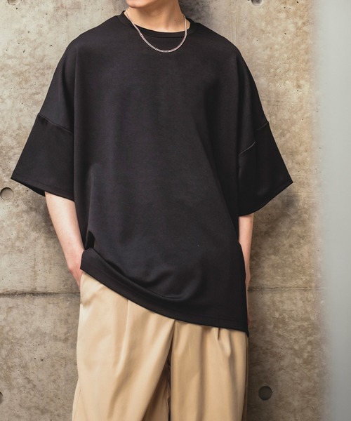 NULL（ヌル）の「【NULL】フラワー バックプリント ポンチ 半袖Tシャツ（Tシャツ/カットソー・メンズ・ホワイト/ブラック・MEDIUM/LARGE）」の18枚目の写真