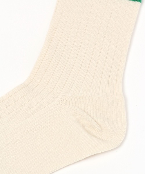 LEPSIM（レプシィム）の「カラー2トーンソックス　189687（ソックス/靴下・レディース・ピンク/グリーン/イエロー/オレンジ・ONE SIZE）」の6枚目の写真