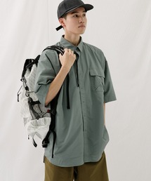BURLAP OUTFITTER | 『速乾』『撥水』『別注』BURLAP OUTFITTER×EKAL　サプレックスナイロンS/Sシャツ(シャツ/ブラウス)