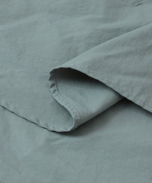 BURLAP OUTFITTER(バーラップアウトフィッター)の「『速乾』『撥水』『別注』BURLAP OUTFITTER×EKAL サプレックスナイロンS/Sシャツ(シャツ/ブラウス・メンズ・ブラウン/グレー・MEDIUM/LARGE)」の22枚目の写真