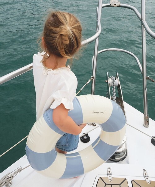 こども ビームス（コドモビームス）の「Petite Pommes / 浮き輪（60cm）（スイムグッズ・キッズ・ピンク/パープル系その他3/サックスブルー・ONE SIZE）」の5枚目の写真