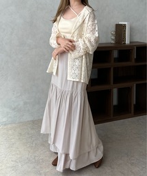 【apres jour clair】ティアードスカート【ZOZOTOWN限定アイテム】