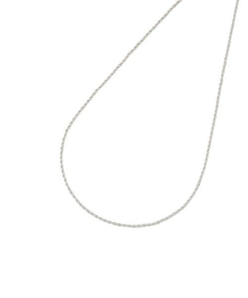 ADAM ET ROPE'(アダムエロペ)の「【LES BIJOUX】ツイストチェーンネックレス(ネックレス・レディース・シルバー/ゴールド・FREE)」の3枚目の写真