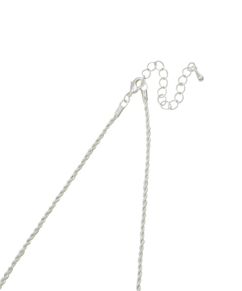 ADAM ET ROPE'(アダムエロペ)の「【LES BIJOUX】ツイストチェーンネックレス(ネックレス・レディース・シルバー/ゴールド・FREE)」の5枚目の写真