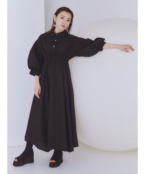 MURUA(ムルーア)の「ミドルソックスブーツ(ブーツ・レディース・ブラック・22.5/23.5/24.5)」の4枚目の写真