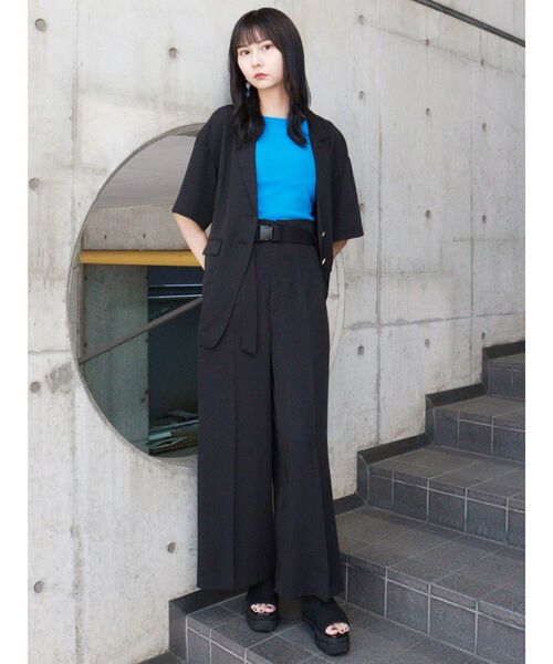 MURUA(ムルーア)の「ミドルソックスブーツ(ブーツ・レディース・ブラック・22.5/23.5/24.5)」の5枚目の写真