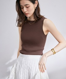 ROPE' | リブ編みニットノースリーブ(ニット/セーター)