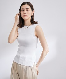 ROPE' | リブ編みニットノースリーブ(ニット/セーター)