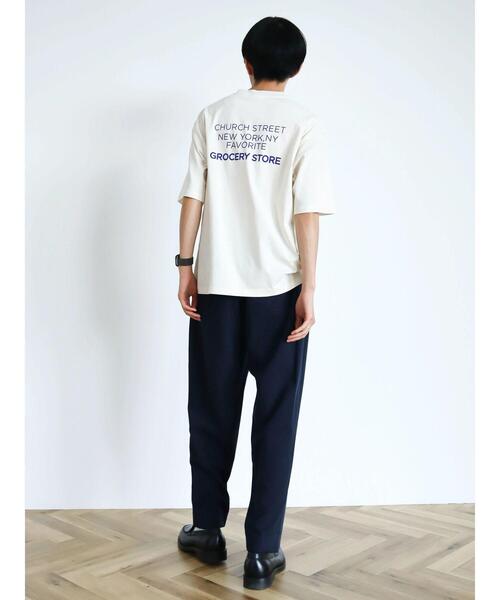 CRAFT STANDARD BOUTIQUE(クラフトスタンダードブティック)の「BONNE TEE(Tシャツ/カットソー・レディース・チャコールグレー/オフホワイト/アイボリー・M/L/XL)」の15枚目の写真