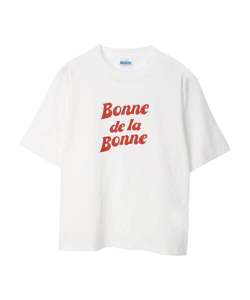 CRAFT STANDARD BOUTIQUE(クラフトスタンダードブティック)の「BONNE TEE(Tシャツ/カットソー・レディース・チャコールグレー/オフホワイト/アイボリー・M/L/XL)」の22枚目の写真