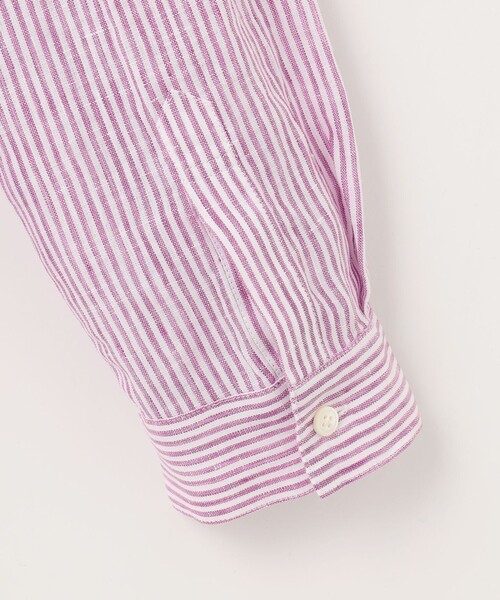J.PRESS Ladies(J.プレス レディス)の「【洗える】リネン シャツ(シャツ/ブラウス・レディース・ダルブルー系/パープル系1/ライトグレー系/ネイビー系1/ホワイト系/ネイビー系・XS)」の22枚目の写真