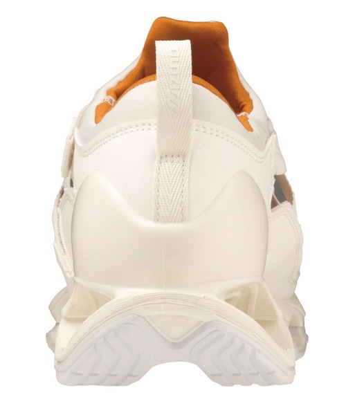 MIZUNO SPORTS STYLE(ミズノスポーツスタイル)の「WAVE PROPHECY Strap(スニーカー・メンズ・オフホワイト/ブラック×ホワイト・27.0cm/25.5cm/24.5cm/23.0cm/25.0cm/24.0cm/28.0cm/26.0cm/23.5cm/27.5cm/29.0cm/26.5cm)」の3枚目の写真