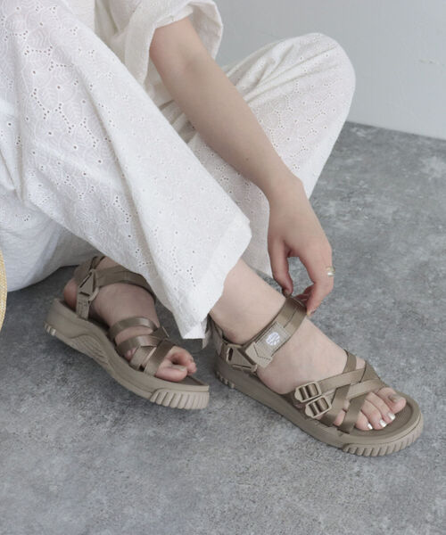 SHAKA（シャカ）の「【SHAKA/シャカ】RIVER GUIDE　スポサン（サンダル・レディース・ブラック/ベージュ・23/24）」の4枚目の写真