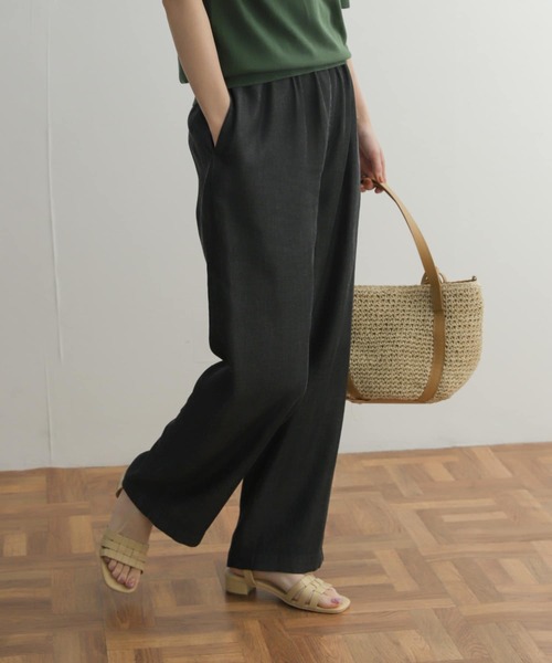 URBAN RESEARCH DOORS(アーバンリサーチドアーズ)の「リヨセルデニムイージーパンツ(その他パンツ・レディース・ブラック/インディゴブルー・SMALL/MEDIUM)」の19枚目の写真