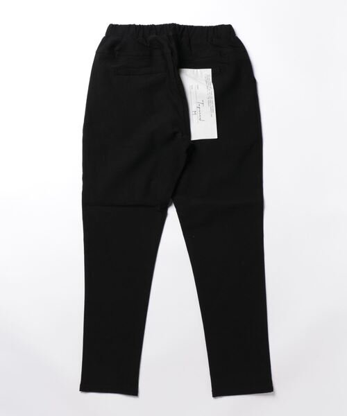 JEANS MATE(ジーンズメイト)の「大人のライフスタイル テーパードスキニーパンツ リラックス ストレッチ(その他パンツ・レディース・ブラック/ライトグレー・MEDIUM/SMALL)」の3枚目の写真
