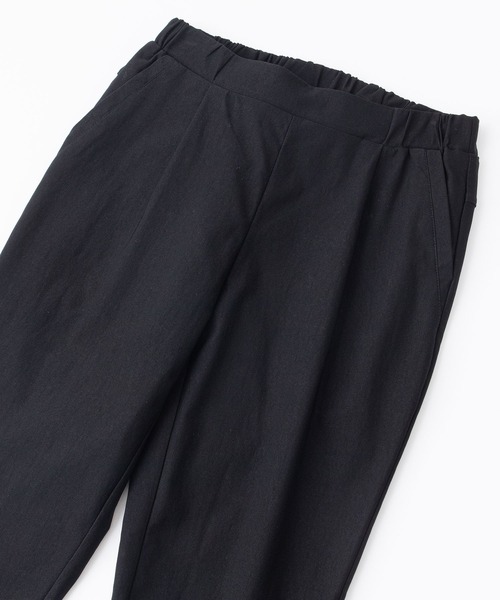 JEANS MATE(ジーンズメイト)の「大人のライフスタイル テーパードスキニーパンツ リラックス ストレッチ(その他パンツ・レディース・ブラック/ライトグレー・MEDIUM/SMALL)」の4枚目の写真