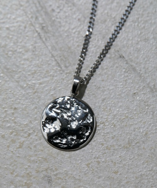 ear PAPILLONNER（イアパピヨネ）の「《金属アレルギー対応》ステンレスツチメコインネックレス（ネックレス・レディース・シルバー/ゴールド・FREE）」の4枚目の写真