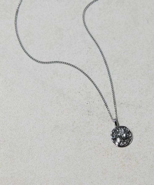 ear PAPILLONNER（イアパピヨネ）の「《金属アレルギー対応》ステンレスツチメコインネックレス（ネックレス・レディース・シルバー/ゴールド・FREE）」の5枚目の写真