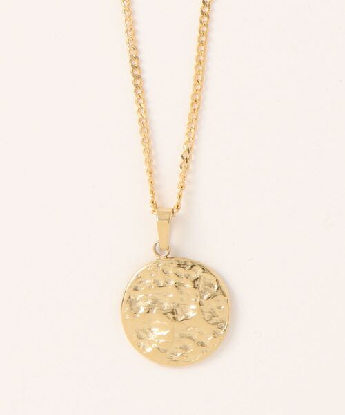 ear PAPILLONNER（イアパピヨネ）の「《金属アレルギー対応》ステンレスツチメコインネックレス（ネックレス・レディース・シルバー/ゴールド・FREE）」の14枚目の写真