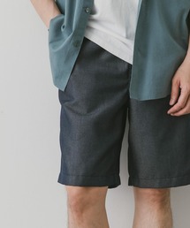 URBAN RESEARCH DOORS | 『UR TECH WORKLUXE』デニムワイドショーツ(その他パンツ)