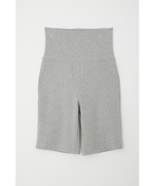 LAGUA GEM(ラグアジェム)の「CUT RIB バイカーパンツ(その他パンツ・レディース・ブラック/杢グレー・FREE)」の9枚目の写真